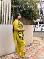 Sitara Yellow Printed Co-Ord Set - Image 5