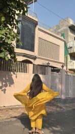 Mehr Embroidered Kurta Set with Dupatta - Image 4