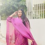 Zehra Embroidered Pink Suit Set