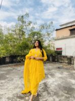 Mehr Embroidered Kurta Set with Dupatta - Image 2