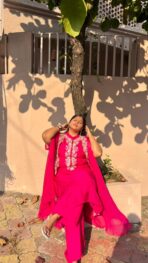 Gulnaar Embroidered Three-Piece Suit Set - Image 9