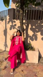 Gulnaar Embroidered Three-Piece Suit Set - Image 7