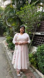 SUKOON Pastel Embroidered Three-Piece Suit Set - Image 8