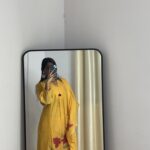 Saanjh Bright Yellow Festive Kurta with Dupatta