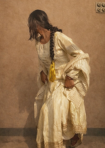 Noor Mahal Ivory Gold Anarkali Set - Image 2