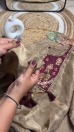 Noor Zari Dusk Kurta Set - Image 5