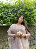 Ivory Mist Zari Kurta Set - Image 6
