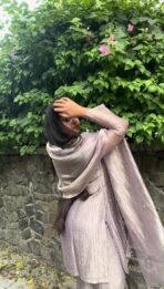 Ivory Mist Zari Kurta Set - Image 16