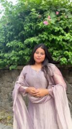 Ivory Mist Zari Kurta Set - Image 3