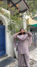 Ivory Mist Zari Kurta Set - Image 13